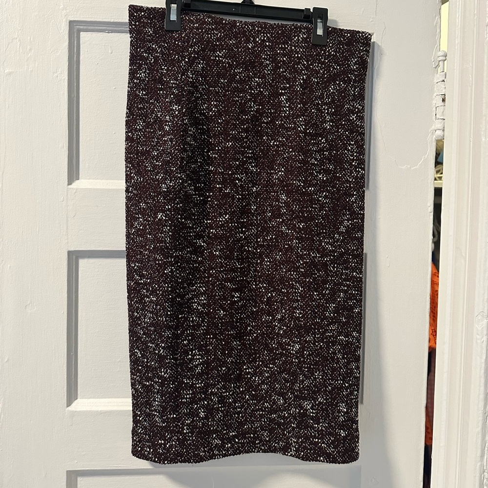 Tweed Pencil Skirt